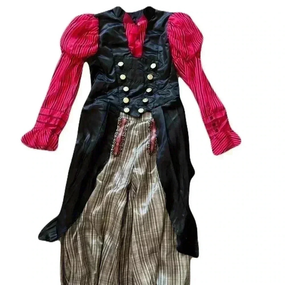 Girls Disney Store Live Action Alice in Wonderland Halloween Costume Wonderland - Picture 1 of 3